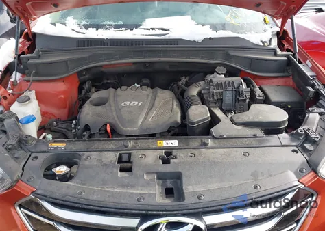 2016 Hyundai Santa Fe Sport 2.4L из США, поврежденный, VIN 5XYZT3LB7GG351182